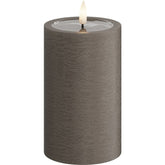 DELUXE Unique Mocca LED Candle 7,5x12,5 - (UNI-0096)